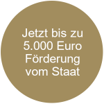 Förderung bis zu 5000 Euro vom Staat